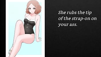Haru from persona takes your feminisation training up a notch. Pegging and pissplay.